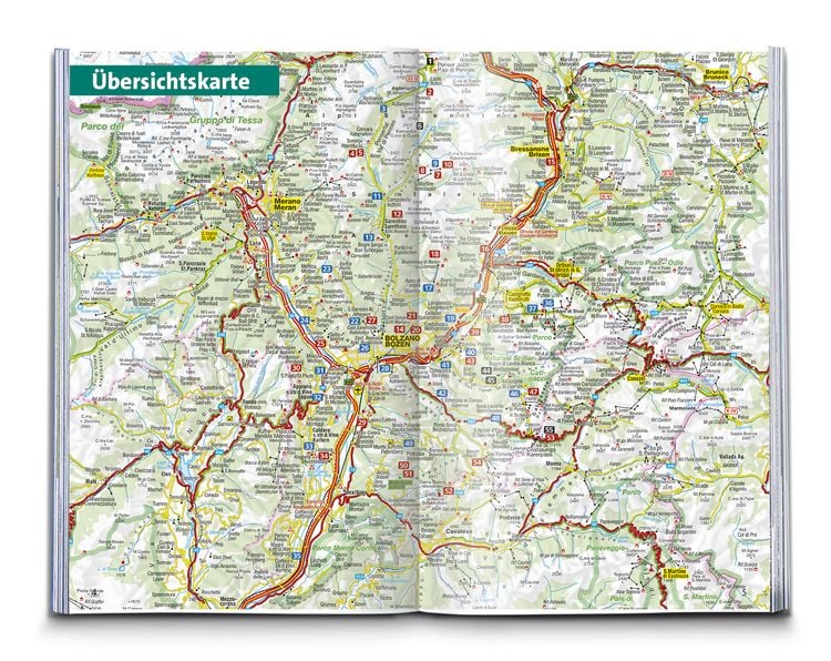 Produktbild: KOMPASS Wanderf&uuml;hrer Bozen, Sarntal, Ritten, Eppan, Kalterer See, Seiser Alm, Rosengarten, 55 Touren mit Extra-Tourenkarte