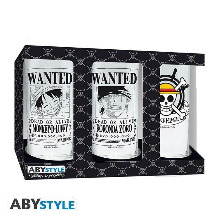 Produktbild: ONE PIECE Glas (3 Stk.)