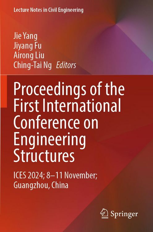 Produktbild: Proceedings of the First International Conference on Engineering Structures