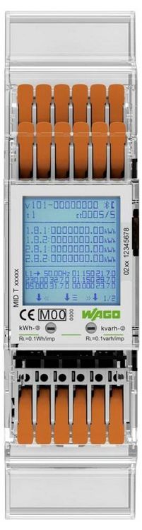 Produktbild: WAGO 879-3040 879-3040 Drehstromz&auml;hler MID-konform: Ja 1St.