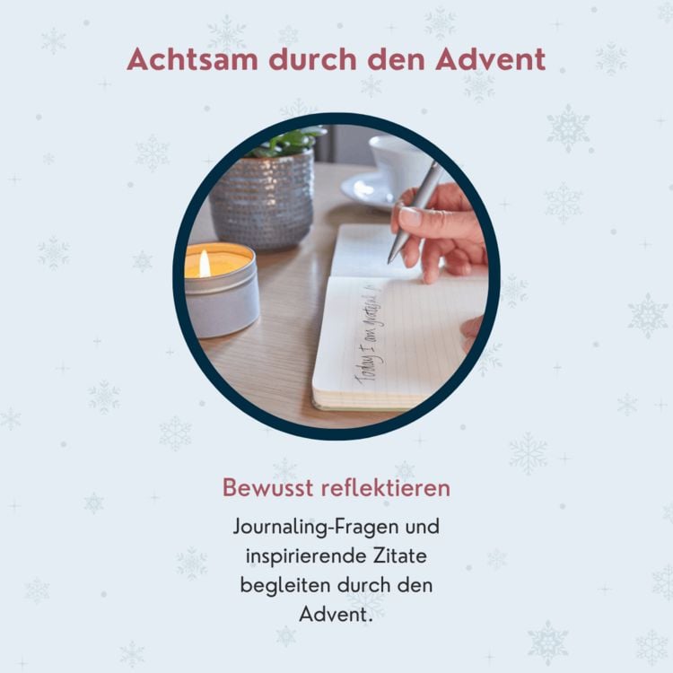 Produktbild: WeihnAchtsamkeit. 24 T&uuml;rchen zu mehr Entspannung.