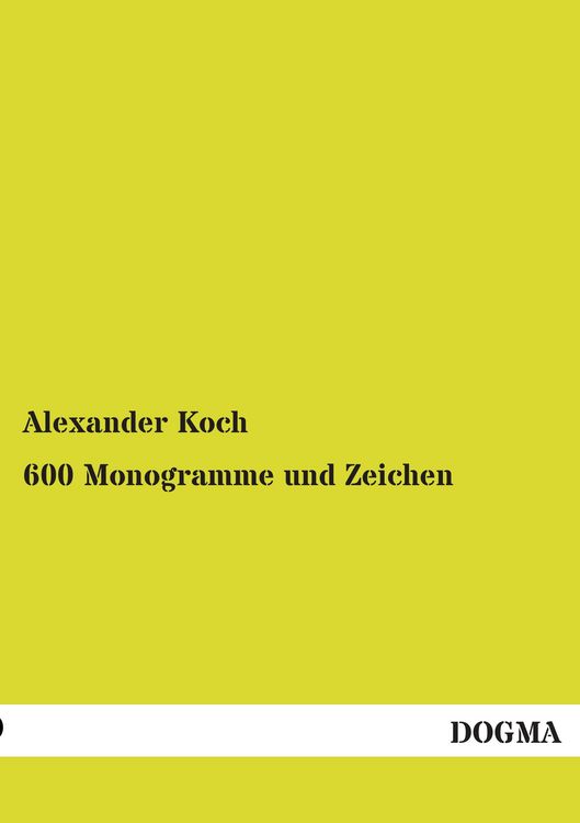 Produktbild: 600 Monogramme und Zeichen