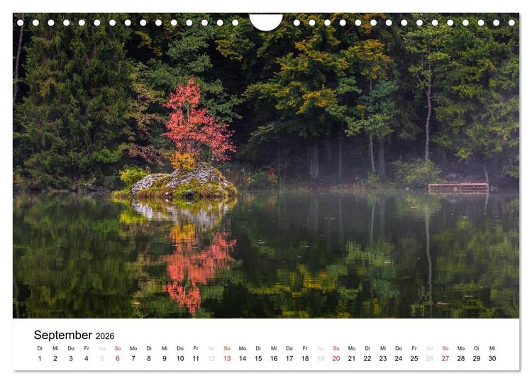 Produktbild: Tirol &ndash; Impressionen aus dem Alpenland (Wandkalender 2026 DIN A4 quer), CALVENDO Monatskalender