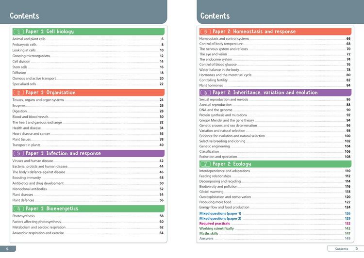 Produktbild: AQA GCSE 9-1 Biology Organise and Retrieve Your Knowledge