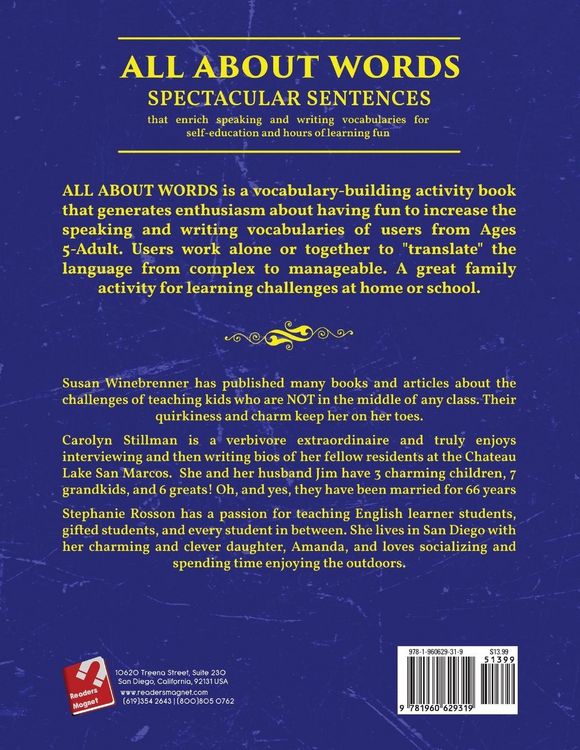 Produktbild: All About Words
