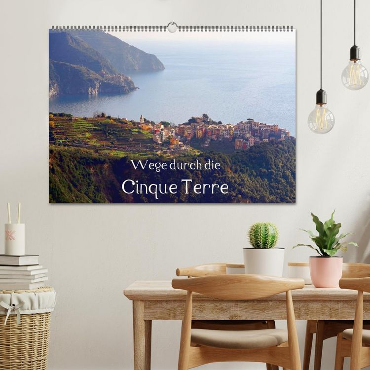 Produktbild: Wege durch die Cinque Terre (Wandkalender 2026 DIN A2 quer), CALVENDO Monatskalender