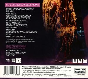 Produktbild: Live At Drury Lane (CD+DVD Digipak)