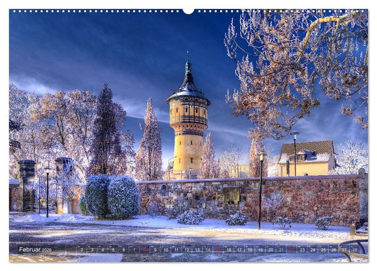 Produktbild: Halle an der Saale - Stadtansichten (hochwertiger Premium Wandkalender 2026 DIN A2 quer), Kunstdruck in Hochglanz