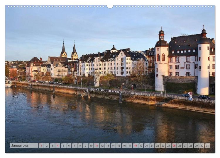 Produktbild: Bildsch&ouml;n - Die Mosel (hochwertiger Premium Wandkalender 2026 DIN A2 quer), Kunstdruck in Hochglanz
