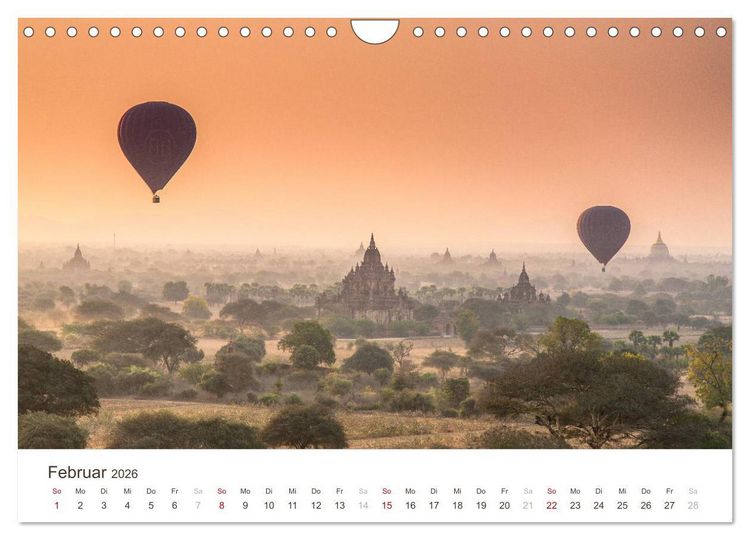 Produktbild: S&Uuml;DOSTASIEN (Wandkalender 2026 DIN A4 quer), CALVENDO Monatskalender