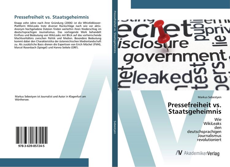 Produktbild: Pressefreiheit vs. Staatsgeheimnis