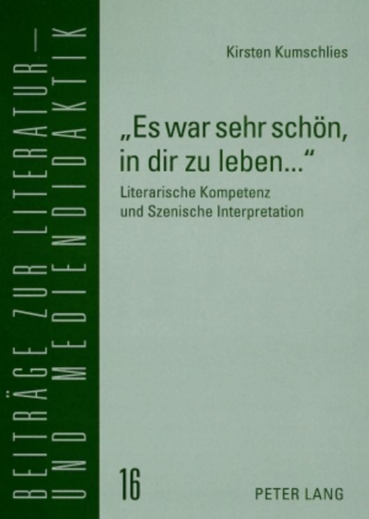Bild vom Artikel «Es war sehr schön, in dir zu leben...» vom Autor Kirsten Kumschlies