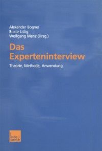 Produktbild: Das Experteninterview