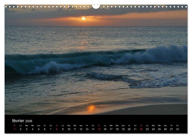 Produktbild: Voyage au Cap-Vert, Boa Vista (Calendrier mural 2026 DIN A3 vertical), CALVENDO calendrier mensuel