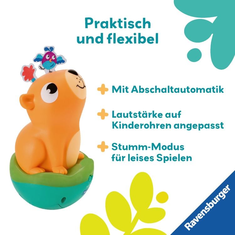 Produktbild: Ravensburger 4874 - play+ Musikalischer Stehauf-Kreisel