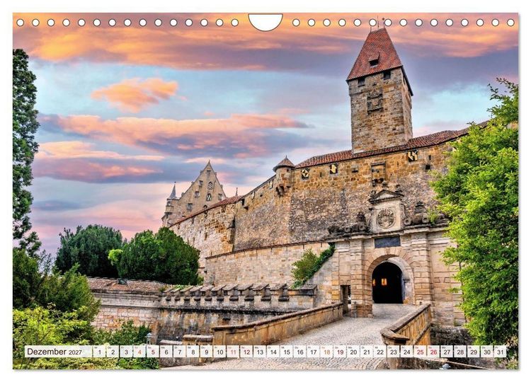 Produktbild: Coburg - Veste, Markt & mehr (Wandkalender 2027 DIN A4 quer), CALVENDO Monatskalender