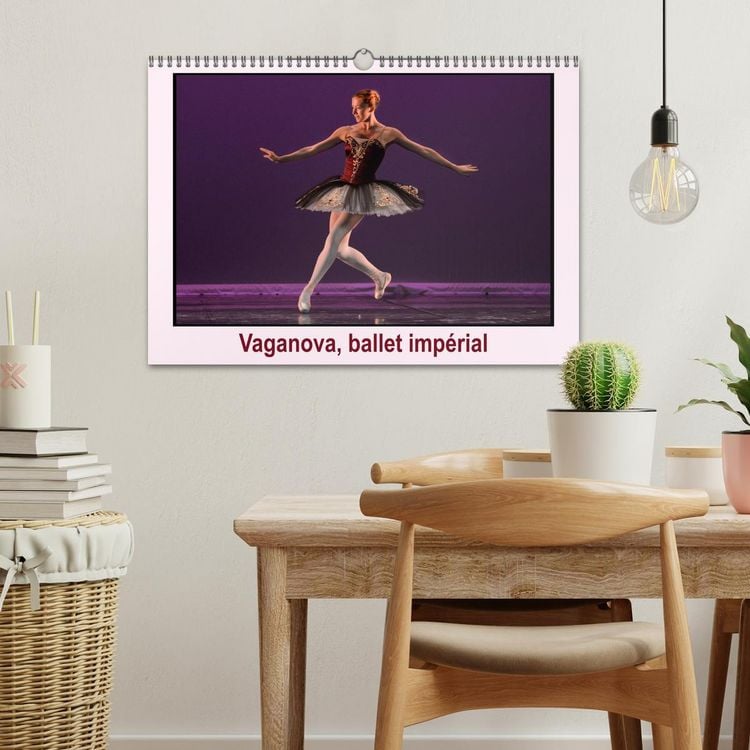 Produktbild: Vaganova, ballet imp&eacute;rial (Calendrier mural 2026 DIN A3 vertical), CALVENDO calendrier mensuel