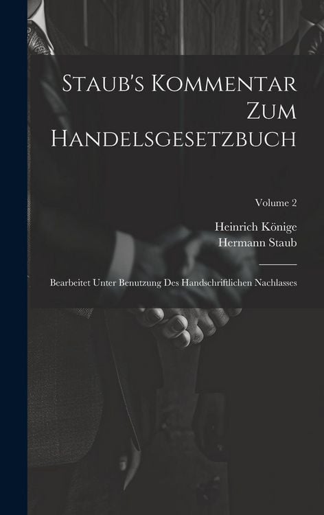 Produktbild: Staub's Kommentar Zum Handelsgesetzbuch