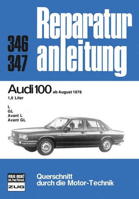 Produktbild: Audi 100 ab 08/1976