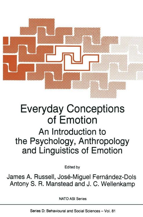 Produktbild: Everyday Conceptions of Emotion