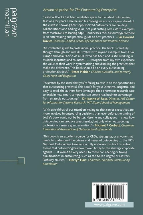 Produktbild: The Outsourcing Enterprise