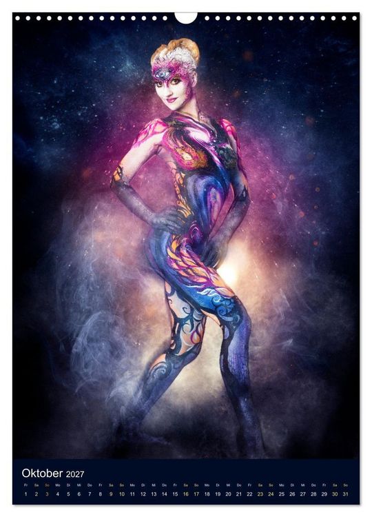 Produktbild: Bodypainting Adventures (Wandkalender 2027 DIN A3 hoch), CALVENDO Monatskalender