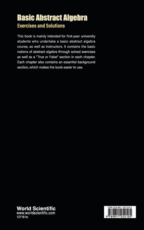 Produktbild: Basic Abstract Algebra