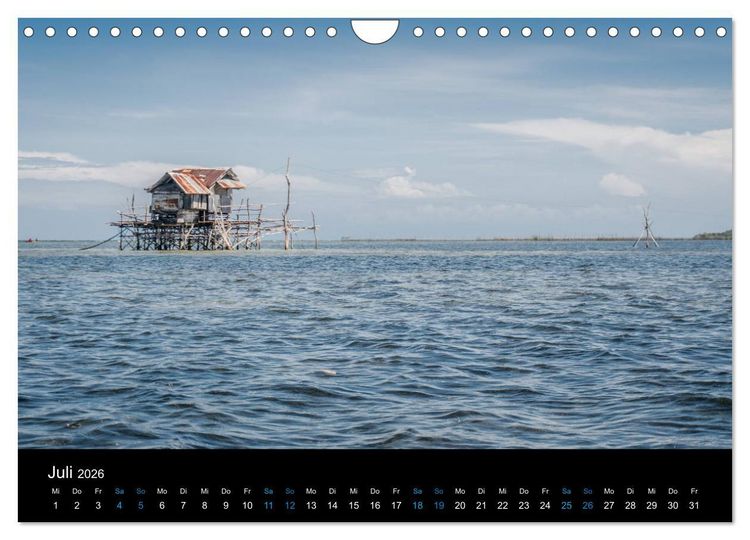 Produktbild: Philippinen Foto Wandkalender 2026 (Wandkalender 2026 DIN A4 quer), CALVENDO Monatskalender
