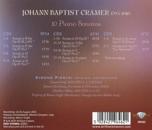 Produktbild: Cramer:10 Piano Sonatas