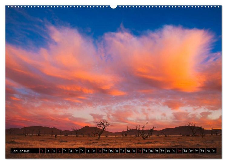 Produktbild: Namib Naukluft Nationalpark. NAMIBIA 2026 (Wandkalender 2026 DIN A2 quer), CALVENDO Monatskalender