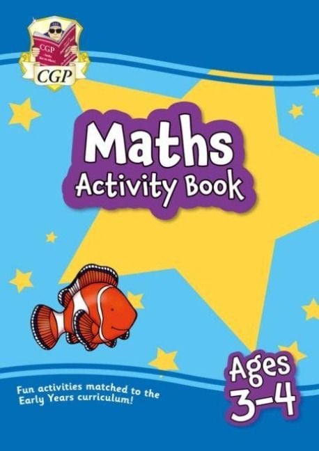 Produktbild: Maths Activity Book for Ages 3-4 (Preschool)
