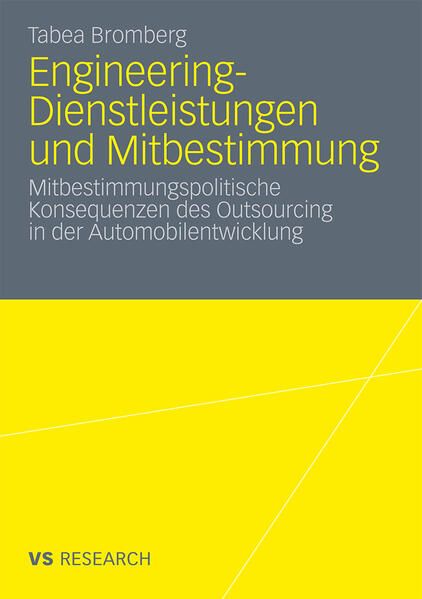 Produktbild: Engineering-Dienstleistungen und Mitbestimmung