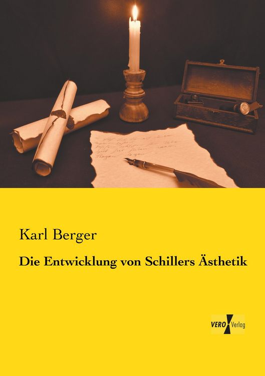 Produktbild: Die Entwicklung von Schillers &Auml;sthetik