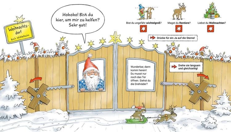 Produktbild: Mach mit - Beim Weihnachtsmann