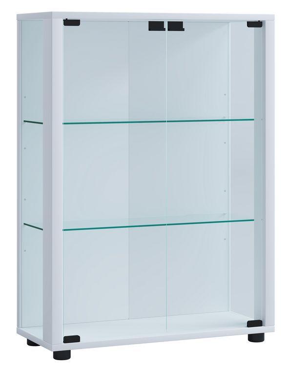 Produktbild: Holz Glas Stand Vitrine Sammelvitrine Sintalo