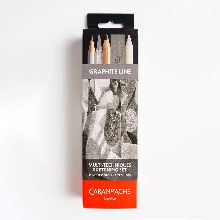 Produktbild: Caran d'Ache Bleistifte GRAPHITE LINE Skizziertechnik 11er Set