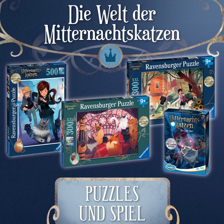 Produktbild: Mitternachtskatzen, Band 2 - Die H&uuml;ter des Smaragdsterns