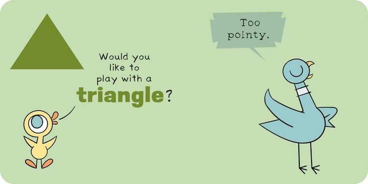 Produktbild: The Pigeon WON'T Play with Shapes!