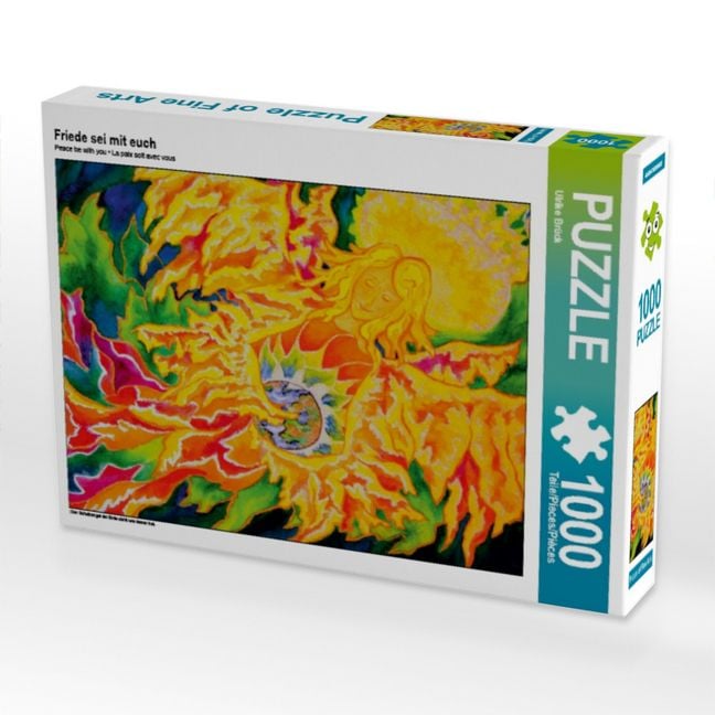 Produktbild: CALVENDO Puzzle Friede sei mit euch | 1000 Teile Lege-Gr&ouml;&szlig;e 64x48cm Foto-Puzzle f&uuml;r gl&uuml;ckliche Stunden
