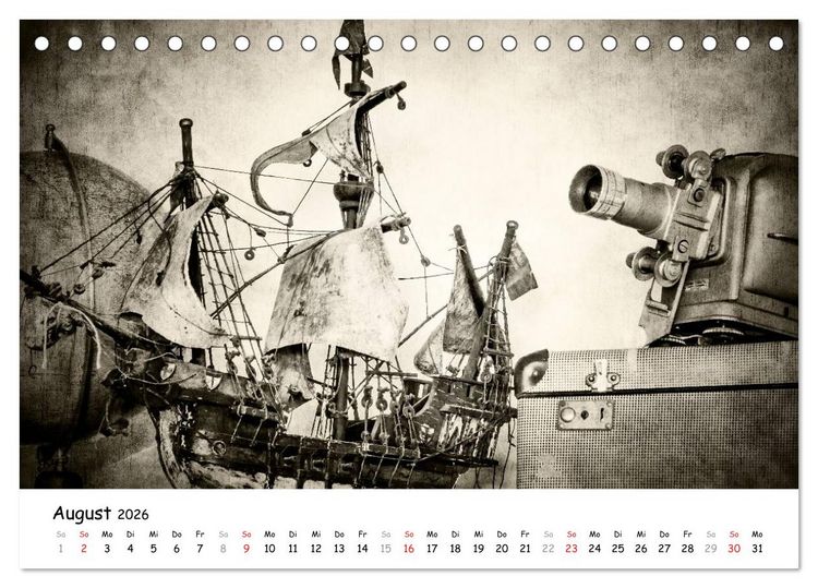 Produktbild: Retro (Tischkalender 2026 DIN A5 quer), CALVENDO Monatskalender