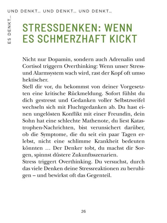 Produktbild: Die 1-Minuten-Strategie gegen Overthinking