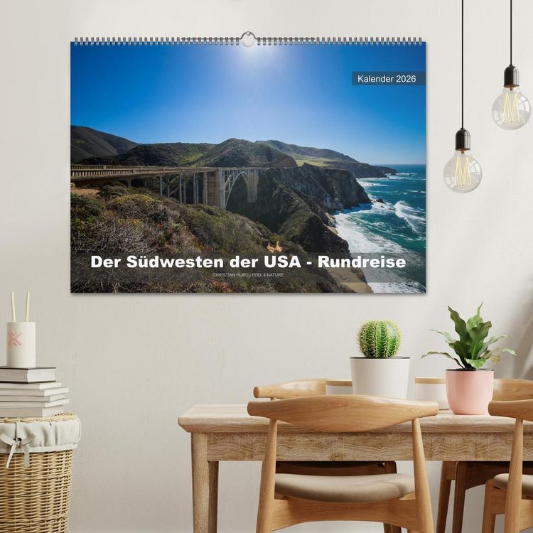 Produktbild: Der S&uuml;dwesten der USA - Rundreise (Wandkalender 2026 DIN A2 quer), CALVENDO Monatskalender
