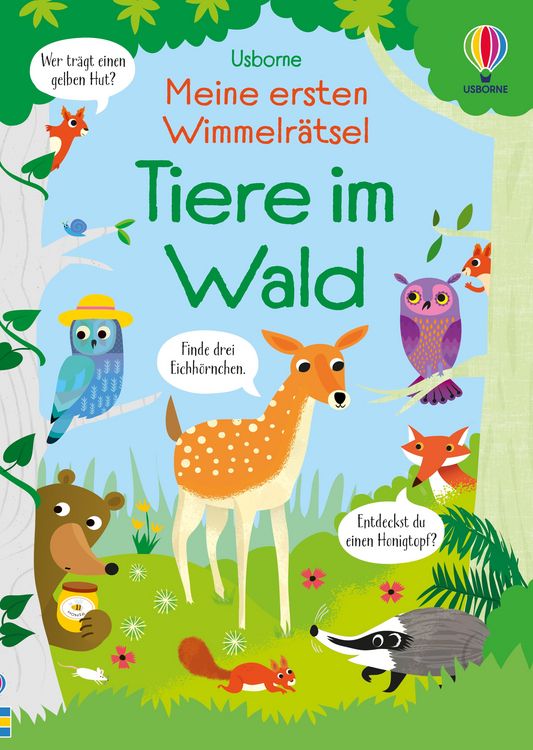 Produktbild: Meine ersten Wimmelr&auml;tsel: Tiere im Wald