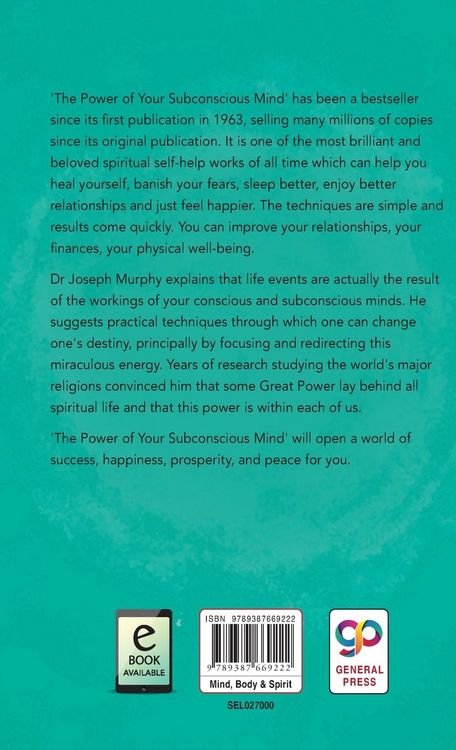 Produktbild: The Power of Your Subconscious Mind