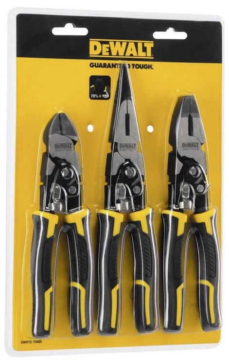 Produktbild: DEWALT DWHT0-70485 Zangen-Set 3teilig