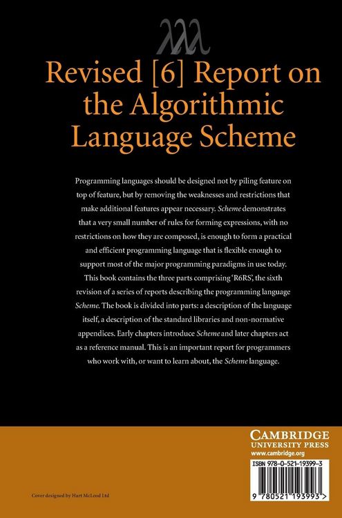 Produktbild: Revised [6] Report on the Algorithmic Language Scheme