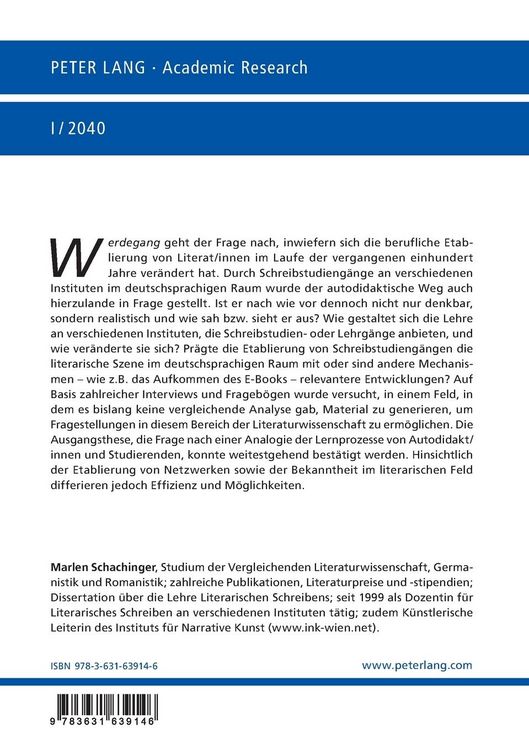 Produktbild: Werdegang