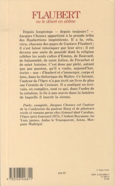 Produktbild: Flaubert Ou Le Desert En Abime