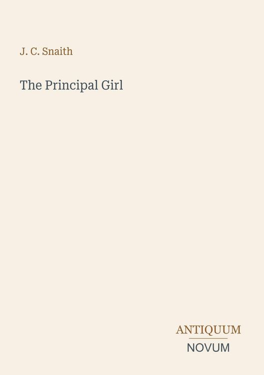 Produktbild: The Principal Girl