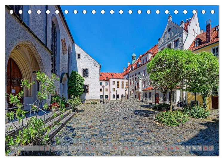Produktbild: Freising - 1300 Jahre Korbinian (Tischkalender 2026 DIN A5 quer), CALVENDO Monatskalender